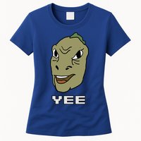 Yee Yee Dinosaur Dank V.E.C.T.O.R Edition Womens T-Shirt