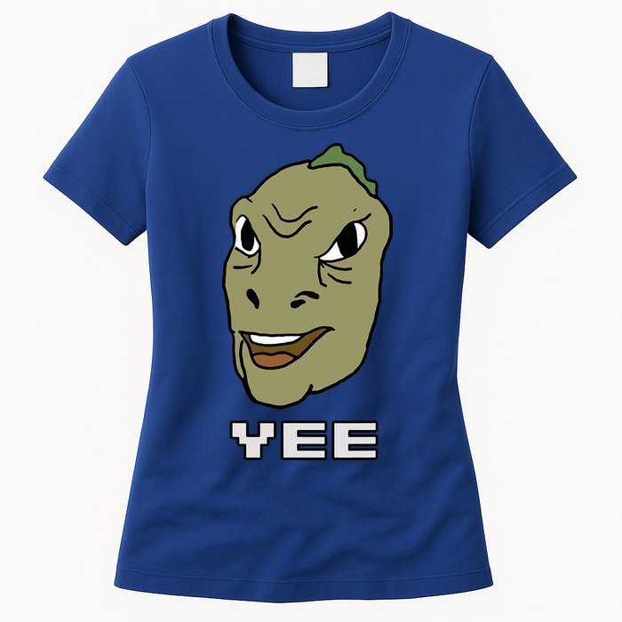 Yee Yee Dinosaur Dank V.E.C.T.O.R Edition Womens T-Shirt