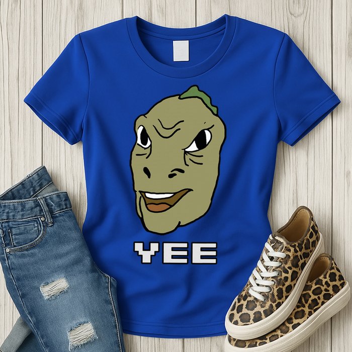 Yee Yee Dinosaur Dank V.E.C.T.O.R Edition Womens T-Shirt