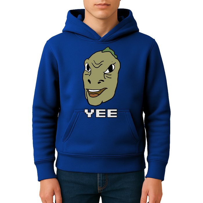 Yee Yee Dinosaur Dank V.E.C.T.O.R Edition Kids Hoodie