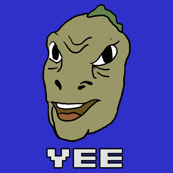 Yee Yee Dinosaur Dank V.E.C.T.O.R Edition Kids T-Shirt