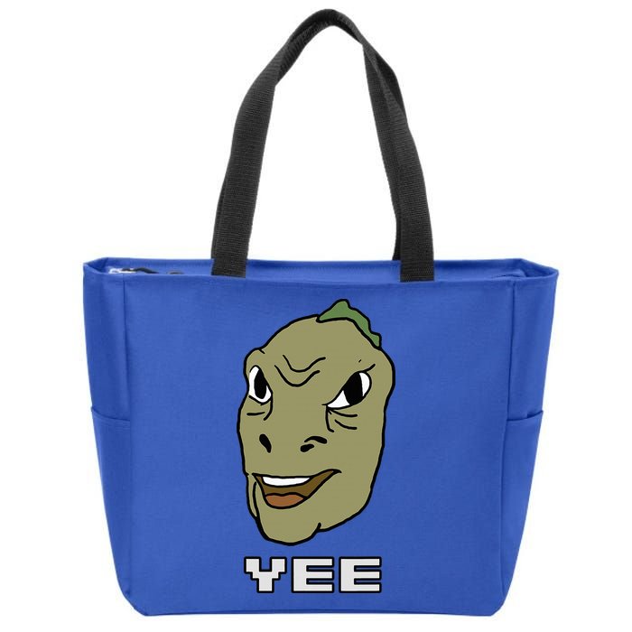 Yee Yee Dinosaur Dank V.E.C.T.O.R Edition Zip Tote Bag