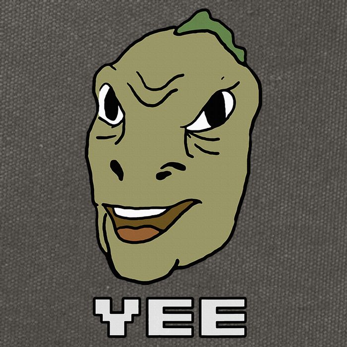 Yee Yee Dinosaur Dank V.E.C.T.O.R Edition Cotton Canvas Backpack