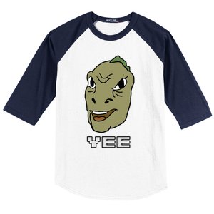 Yee Yee Dinosaur Dank V.E.C.T.O.R Edition Baseball Sleeve Shirt