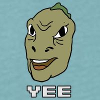 Yee Yee Dinosaur Dank V.E.C.T.O.R Edition Sueded Cloud Jersey T-Shirt