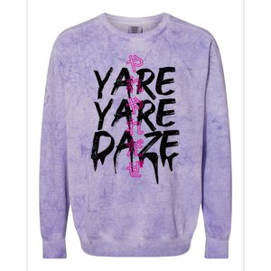 Yare Yare Daze Colorblast Crewneck Sweatshirt