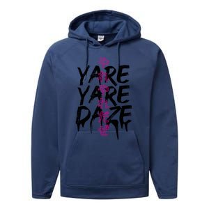 Yare Yare Daze Performance Fleece Hoodie