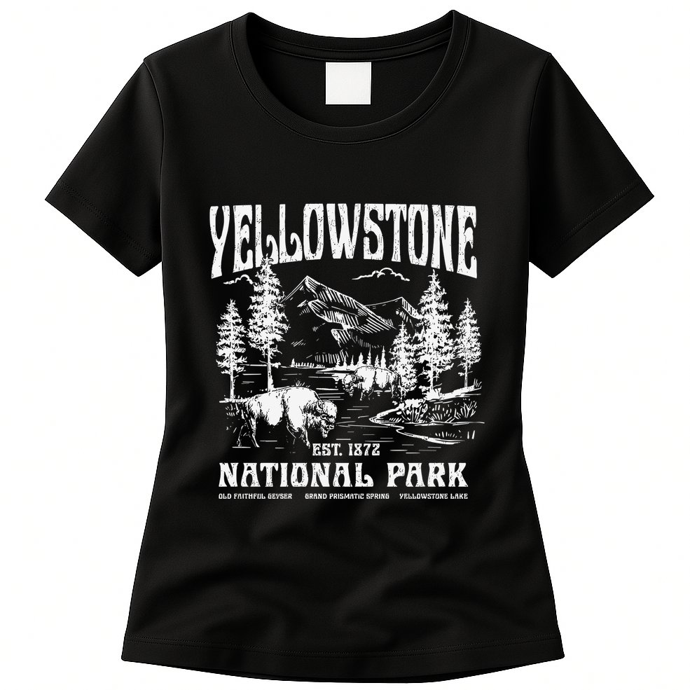 Yellowstone Womens T-Shirt