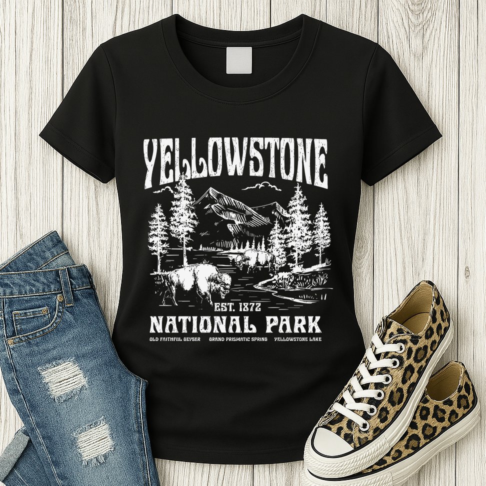 Yellowstone Womens T-Shirt