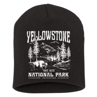 Yellowstone Short Acrylic Beanie