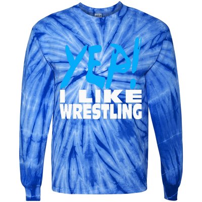 Yep! Tie-Dye Long Sleeve Shirt