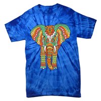 Yin Yoga Elephant Dala S S Buddhism Meditation Gift Tie-Dye T-Shirt