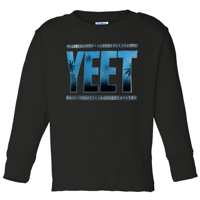 yeet Toddler Long Sleeve Shirt