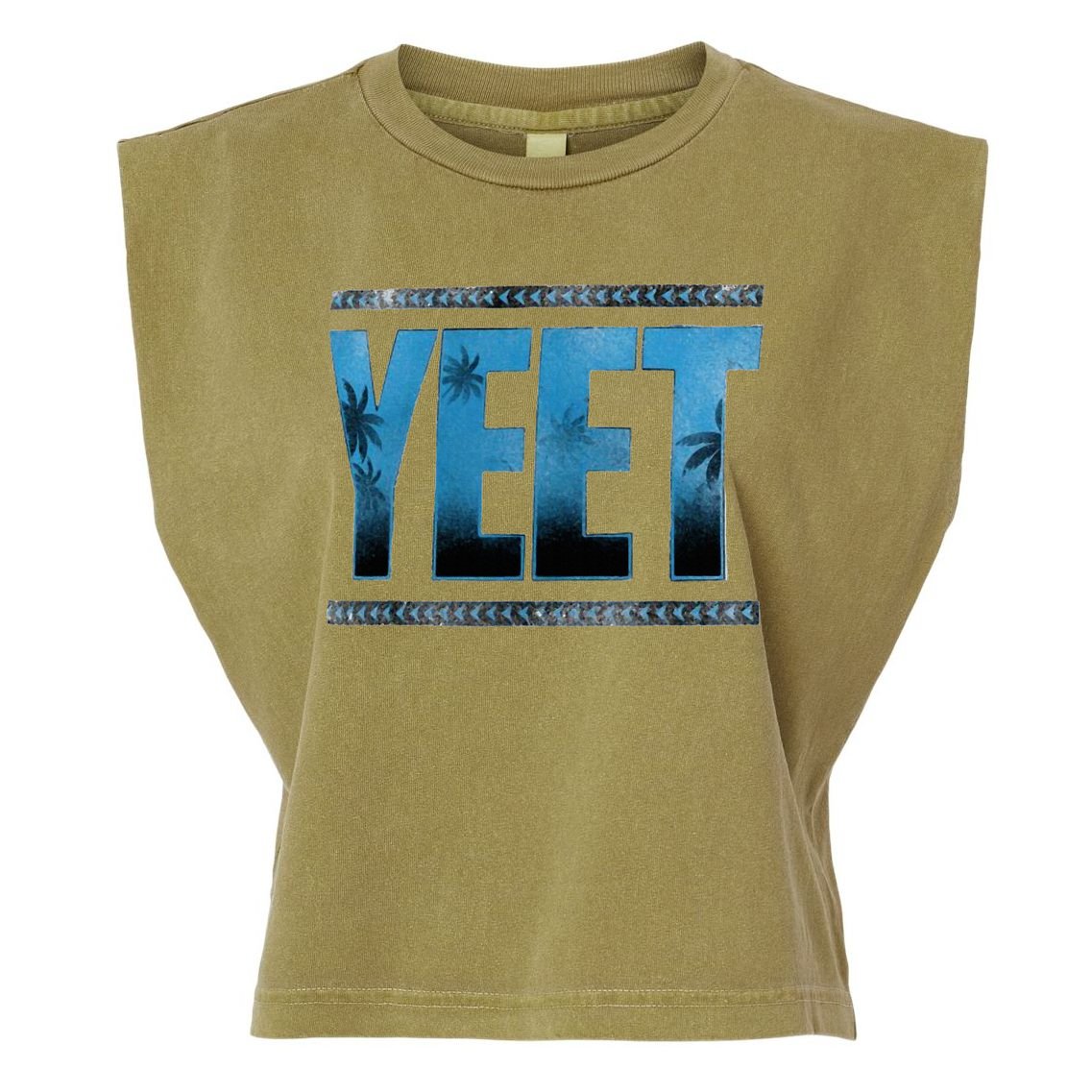 yeet Garment-Dyed Women's Muscle Tee