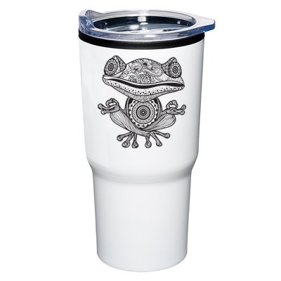 Yoga Yoga Frog Mandala Meditation Class Teacher Gift Tumbler