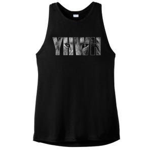 YHWH Yahweh God Lion Clothing Ladies PosiCharge Tri-Blend Wicking Tank