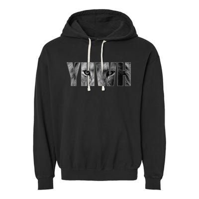 YHWH Yahweh God Lion Clothing Garment-Dyed Fleece Hoodie