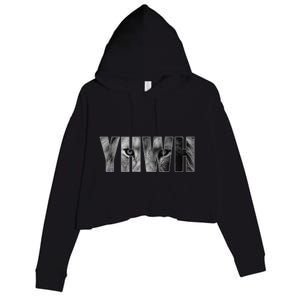 YHWH Yahweh God Lion Clothing Crop Fleece Hoodie