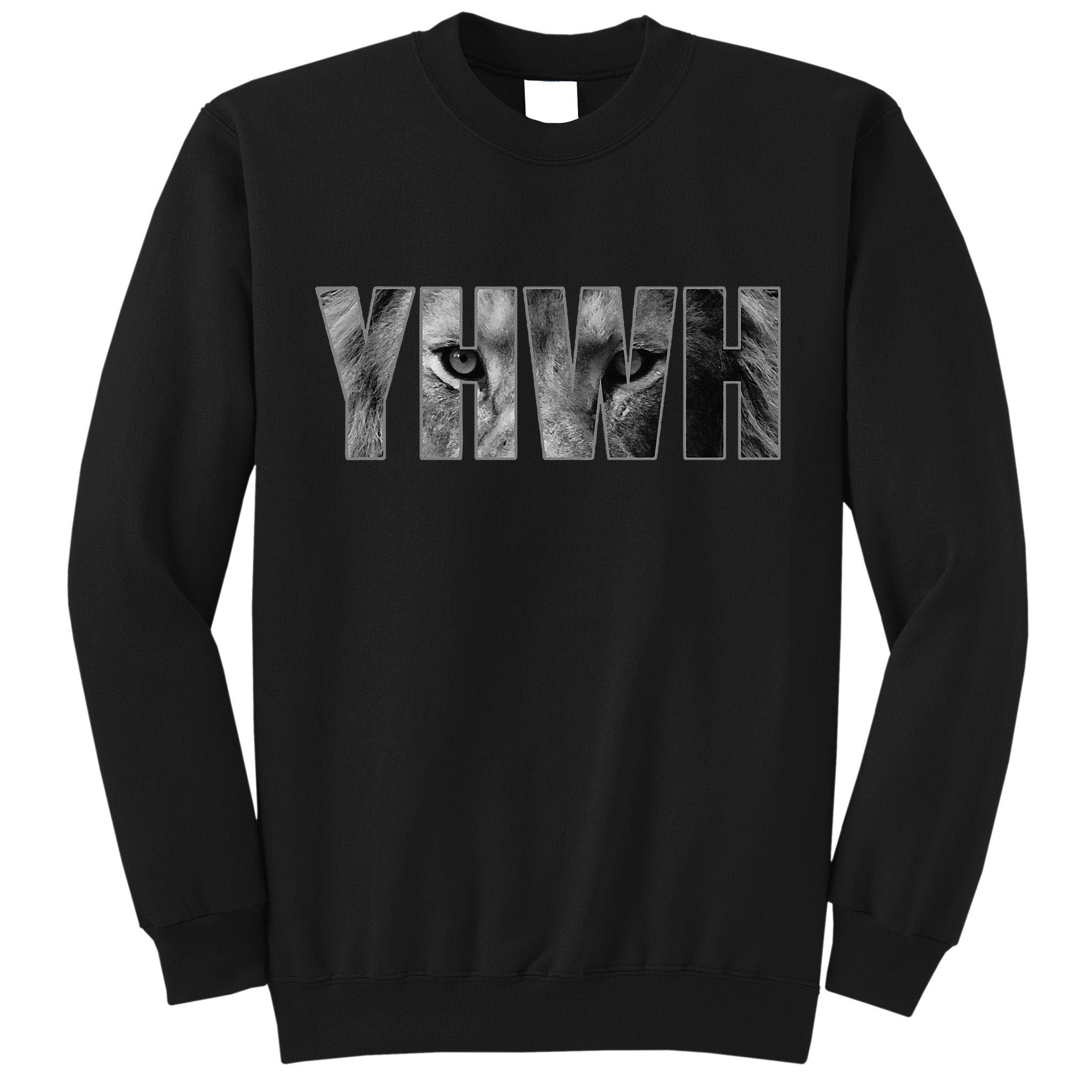 YHWH Yahweh God Lion Clothing Tall Sweatshirt