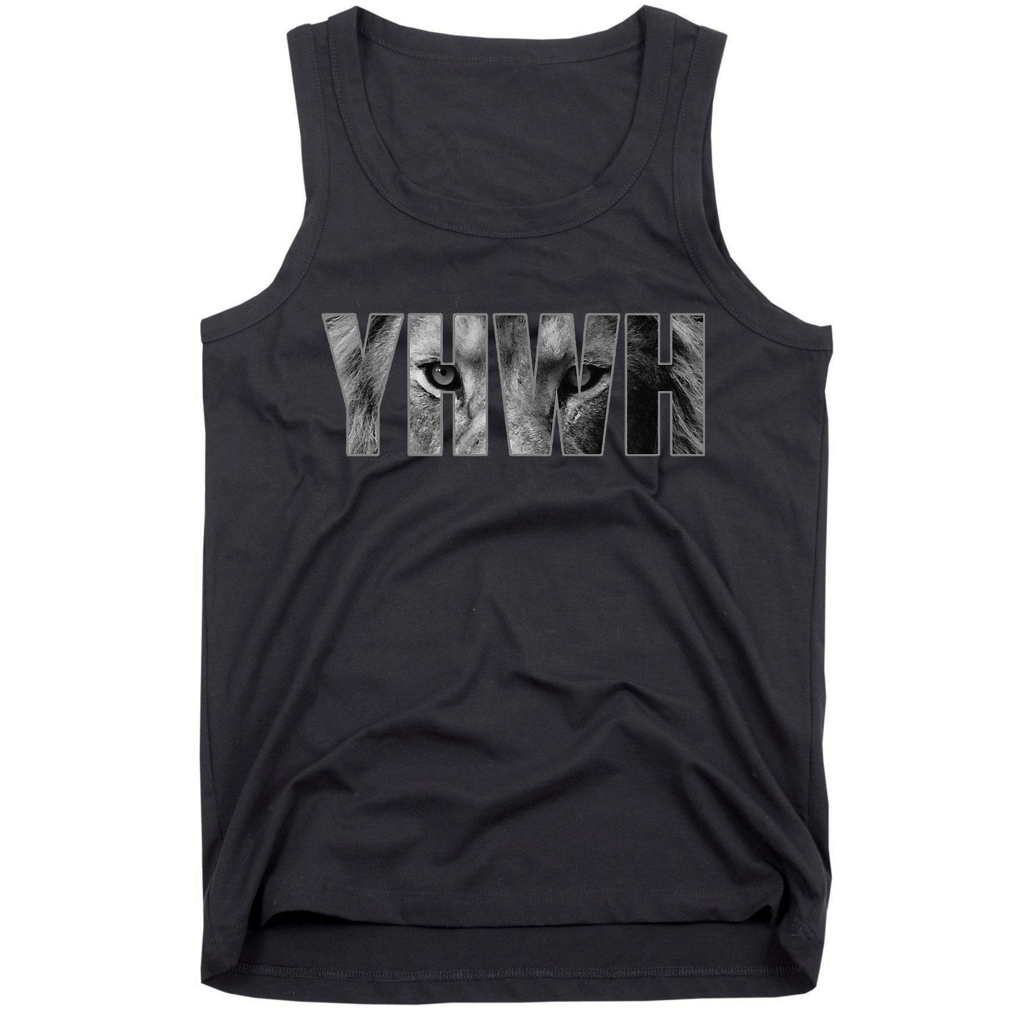 YHWH Yahweh God Lion Clothing Tank Top