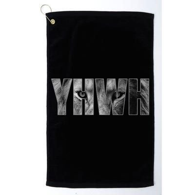 YHWH Yahweh God Lion Clothing Golf Towel