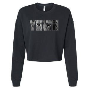 YHWH Yahweh God Lion Clothing Cropped Pullover Crew