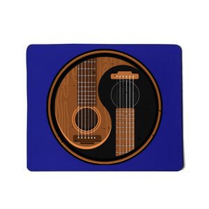 Yin Yang Guitar Player Guitarist Musician Funny Artist Gift Mousepad