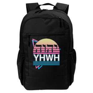 Yhwh Yahweh Hebrew Name Of God Jhwh Jw Daily Commute Backpack