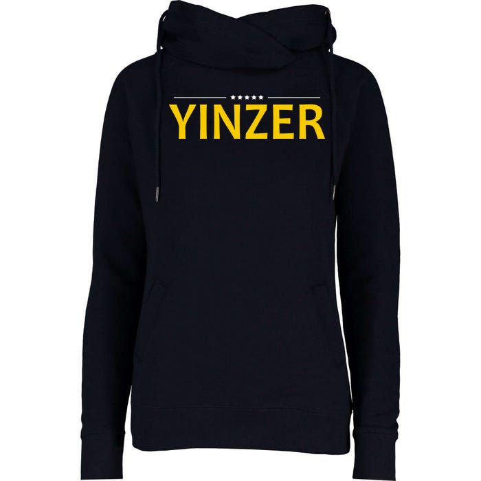 Yinzer Womens Funnel Neck Pullover Hood