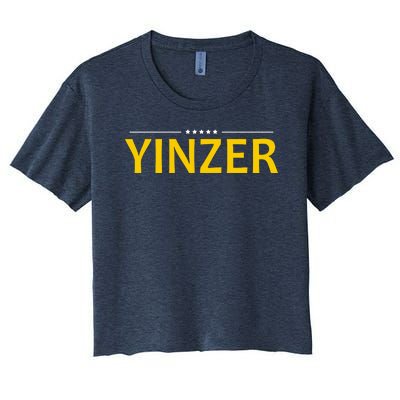 Yinzer Women's Crop Top Tee