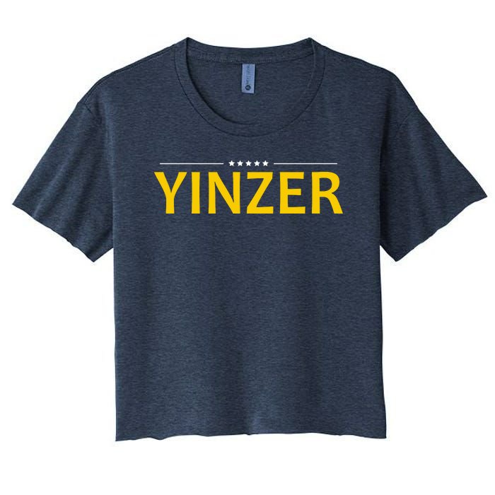 Yinzer Women's Crop Top Tee