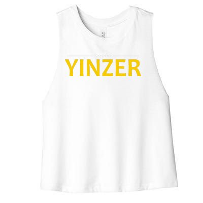 Yinzer Women's Racerback Cropped Tank