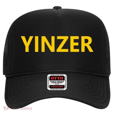 Yinzer High Crown Mesh Back Trucker Hat