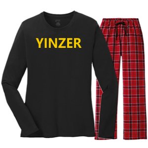 Yinzer Women's Long Sleeve Flannel Pajama Set 