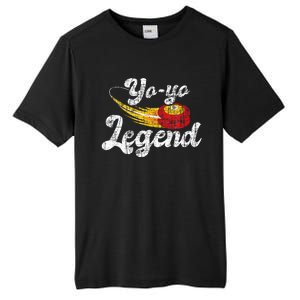 Yo Yo Legend Yoyo Master Tricks Competition Pastime Game Tall Fusion ChromaSoft Performance T-Shirt