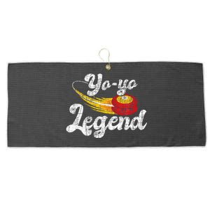 Yo Yo Legend Yoyo Master Tricks Competition Pastime Game Large Microfiber Waffle Golf Towel