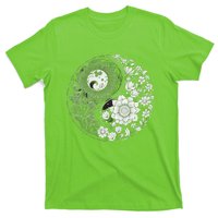 Yin Yang Lotus Mandala Graphic Tees For Men Women T-Shirt