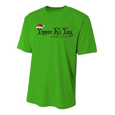 Yippee Yay Mother Fucker Christmas Gift Funny Cute Performance Sprint T-Shirt