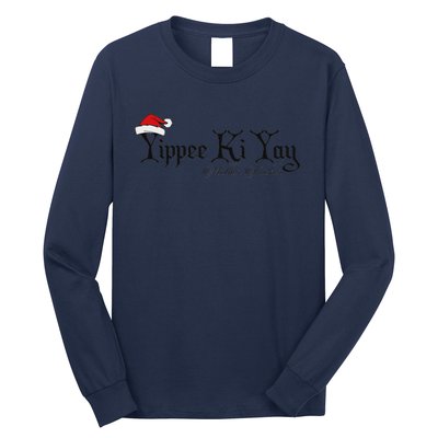 Yippee Yay Mother Fucker Christmas Gift Funny Cute Long Sleeve Shirt