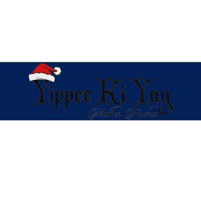 Yippee Yay Mother Fucker Christmas Gift Funny Cute Bumper Sticker