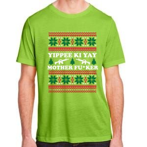 Yippee Yay Mother Fuker Funny Christmas Movie Design Gift Adult ChromaSoft Performance T-Shirt