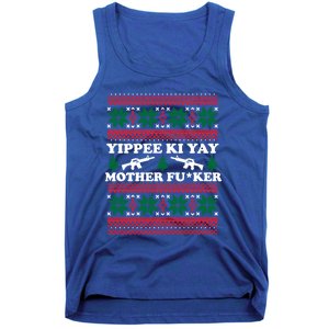 Yippee Yay Mother Fuker Funny Christmas Movie Design Gift Tank Top