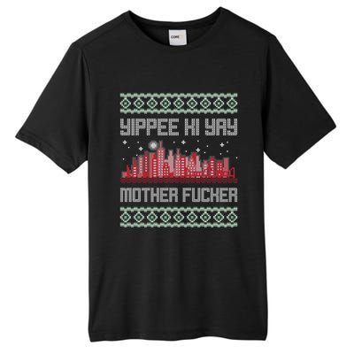 Yippee Yay Mother Fucker Christmas Gift Ugly Cute Sweater Cute Gift Tall Fusion ChromaSoft Performance T-Shirt