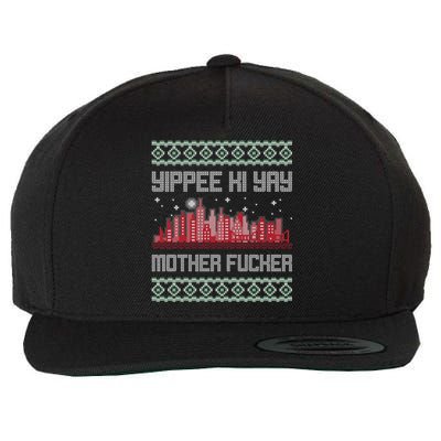 Yippee Yay Mother Fucker Christmas Gift Ugly Cute Sweater Cute Gift Wool Snapback Cap