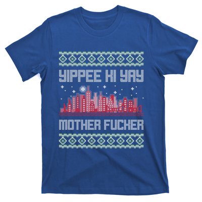 Yippee Yay Mother Fucker Christmas Gift Ugly Cute Sweater Cute Gift T-Shirt