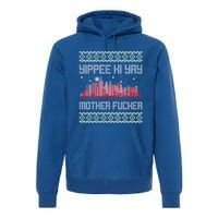 Yippee Yay Mother Fucker Christmas Gift Ugly Cute Sweater Cute Gift Premium Hoodie