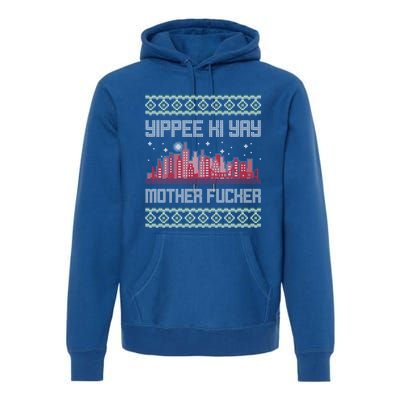 Yippee Yay Mother Fucker Christmas Gift Ugly Cute Sweater Cute Gift Premium Hoodie