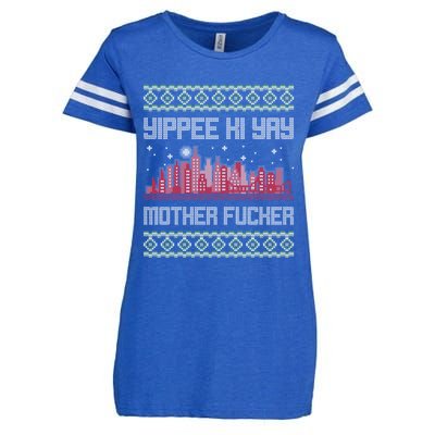 Yippee Yay Mother Fucker Christmas Gift Ugly Cute Sweater Cute Gift Enza Ladies Jersey Football T-Shirt