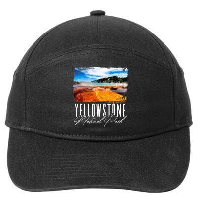 Yellowstone Yellowstone National Park 7-Panel Snapback Hat