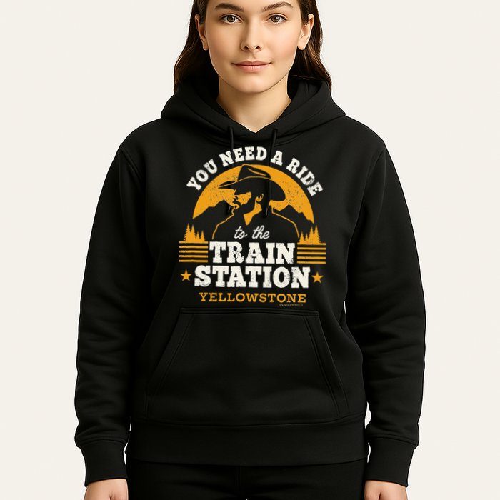 Yellowstone You Need A Ride To The Train Station Hoodie